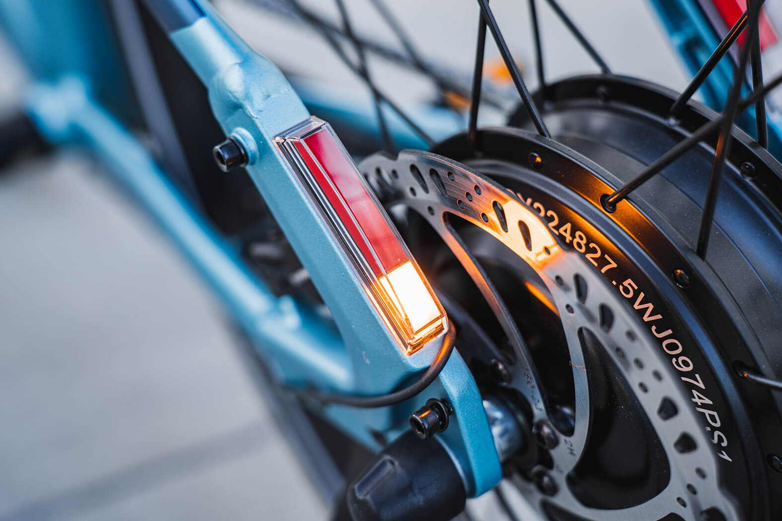 Pace 500.3 Step-Through Blue Steel