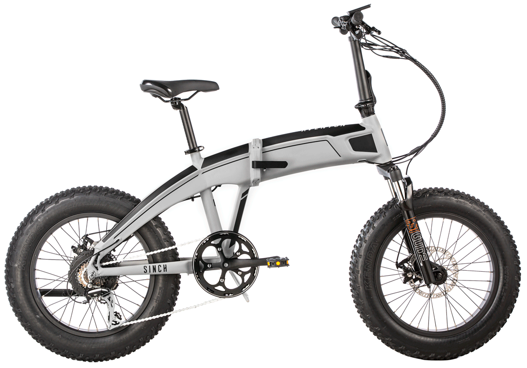 Sinch Foldable Ebike Cloud Grey