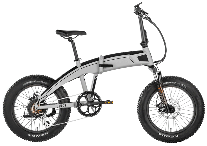 Sinch Foldable Ebike Cloud Grey