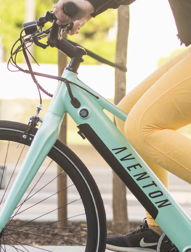 Soltera Step-Through Ebike Lifestyle Shot 1