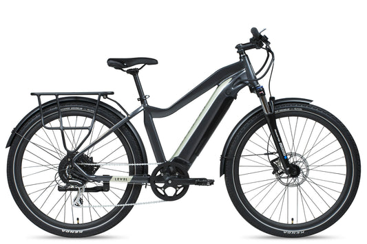 Level Commuter Ebike Stone Grey